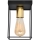 Loftlampe FINN 1xE27/15W/230V sort/guldfarvet