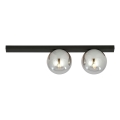 Loftlampe FIT 2xE14/10W/230V sort/grå