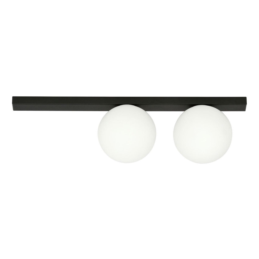 Loftlampe FIT 2xE14/10W/230V sort/hvid