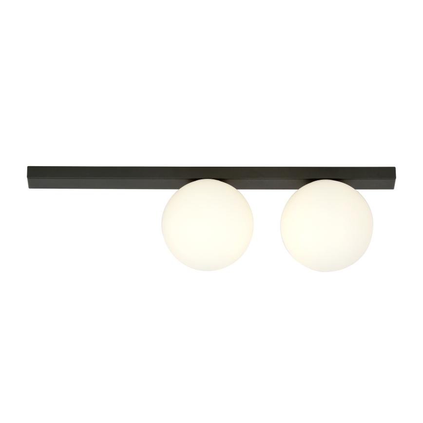 Loftlampe FIT 2xE14/10W/230V sort/hvid