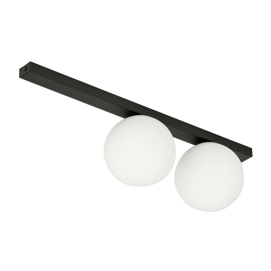 Loftlampe FIT 2xE14/10W/230V sort/hvid