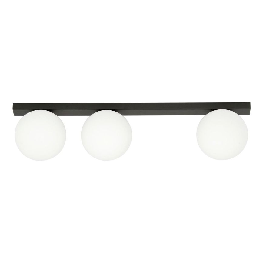 Loftlampe FIT 3xE14/10W/230V sort/hvid