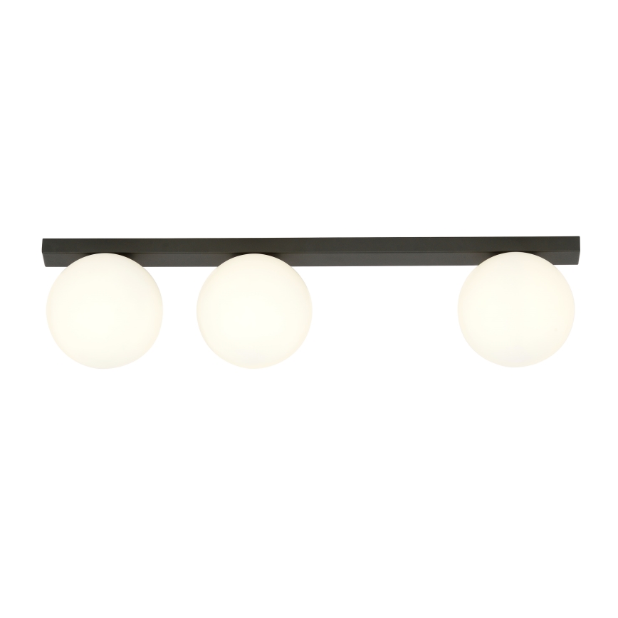 Loftlampe FIT 3xE14/10W/230V sort/hvid