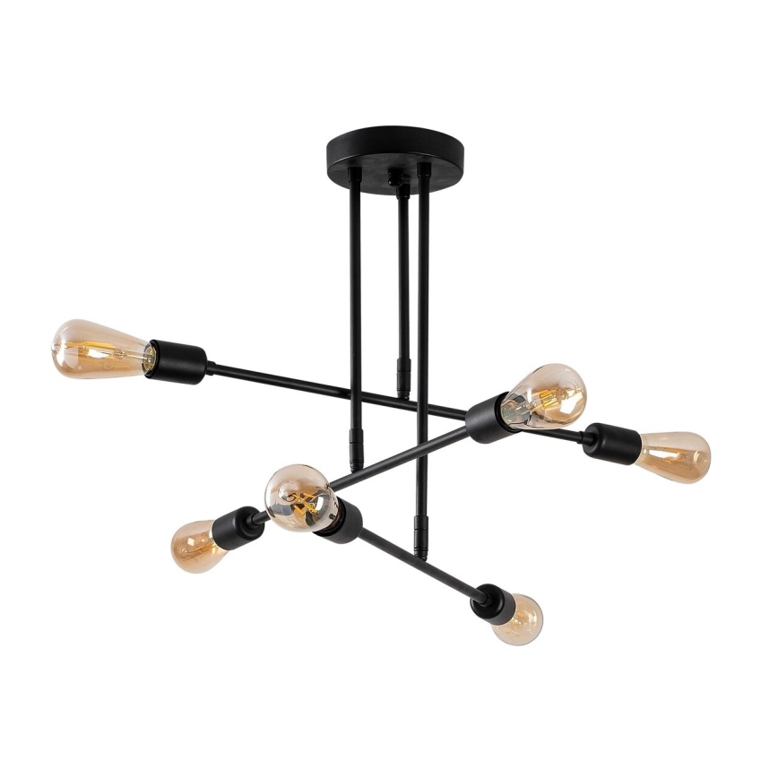 Loftlampe FLOWER 6xE27/40W/230V