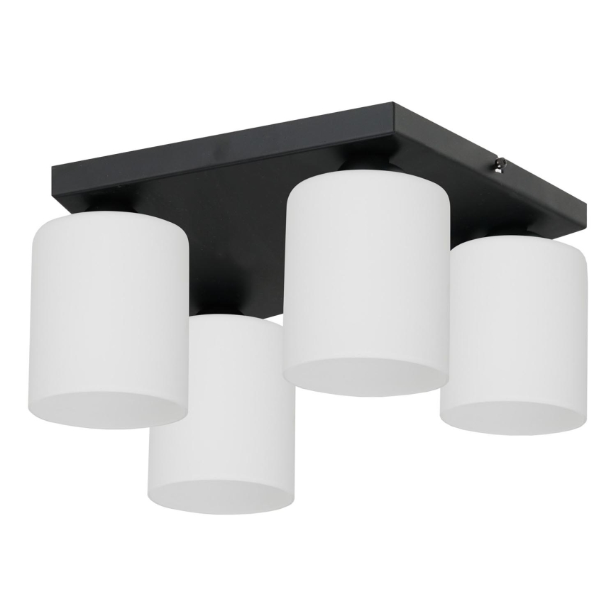 Loftlampe FORT 4xE27/60W/230V