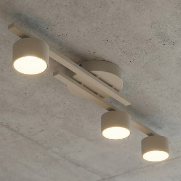 Loftlampe FRAGMENT 3xGX53/12W/230V beige