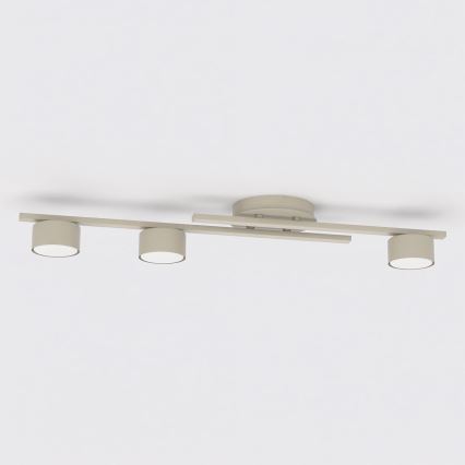 Loftlampe FRAGMENT 3xGX53/12W/230V beige