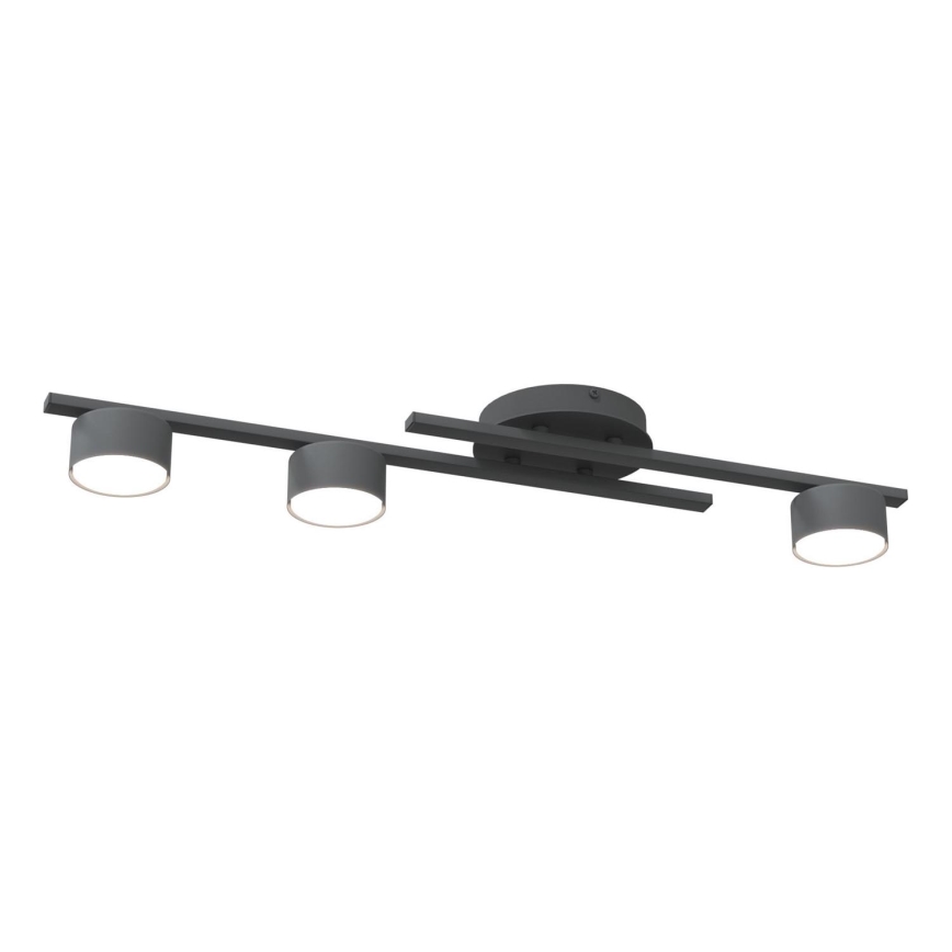 Loftlampe FRAGMENT 3xGX53/12W/230V sort