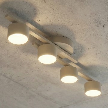 Loftlampe FRAGMENT 4xGX53/12W/230V beige