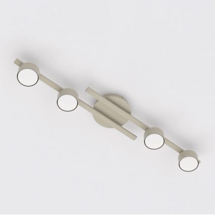 Loftlampe FRAGMENT 4xGX53/12W/230V beige