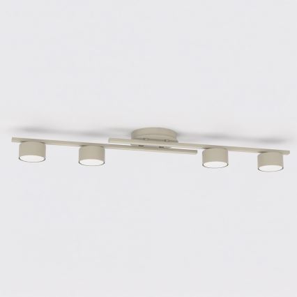 Loftlampe FRAGMENT 4xGX53/12W/230V beige