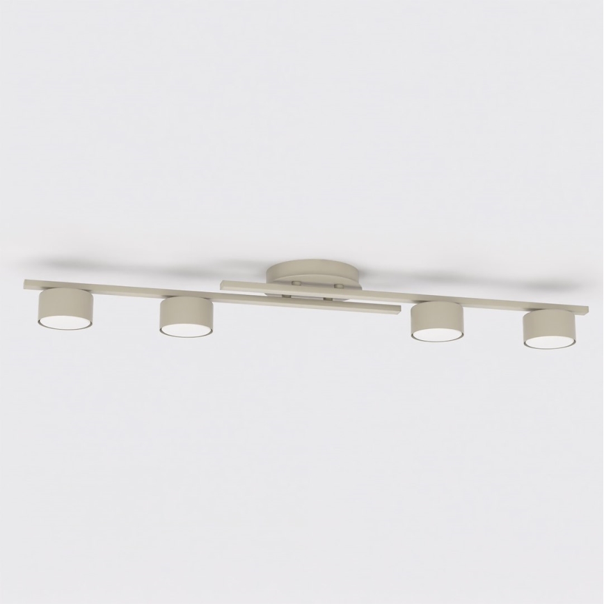 Loftlampe FRAGMENT 4xGX53/12W/230V beige