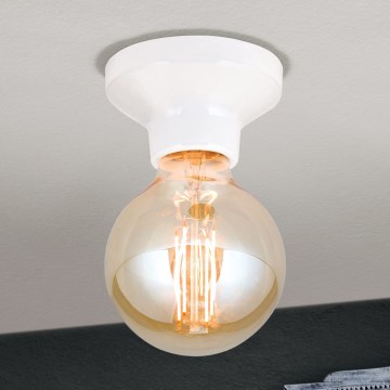 Loftlampe FROST 1xE27/60W/230V hvid