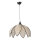 Loftlampe FUME 1xE27/40W/230V diameter 40 cm sort/beige