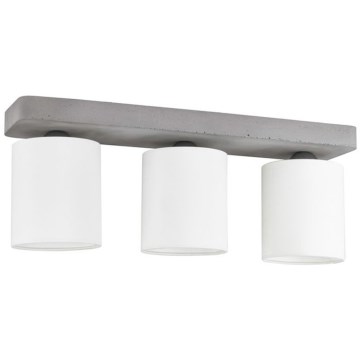 Loftlampe GENTLE 3xE27/25W/230V beton