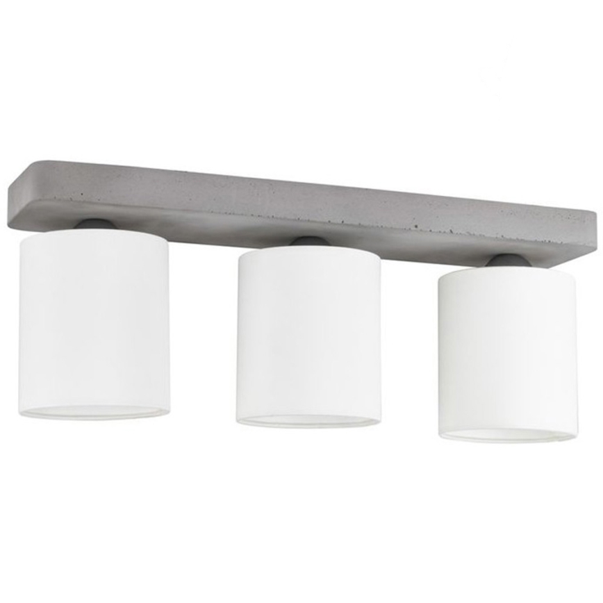 Loftlampe GENTLE 3xE27/25W/230V beton