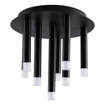 Loftlampe GLAM 9xG9/8W/230V sort