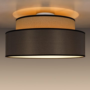 Loftlampe GRACE 1xE27/60W/230V beige/brun