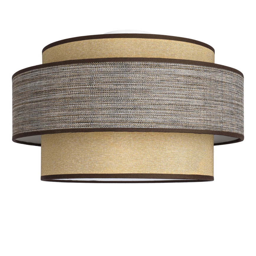 Loftlampe GRACE 1xE27/60W/230V beige/brun