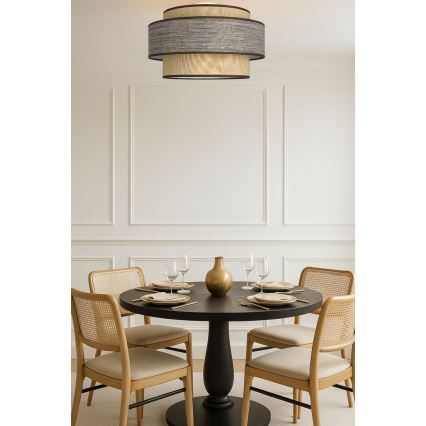 Loftlampe GRACE 1xE27/60W/230V beige/brun