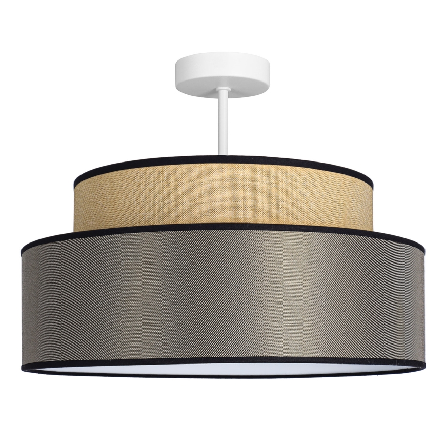 Loftlampe GRACE 1xE27/60W/230V beige/brun