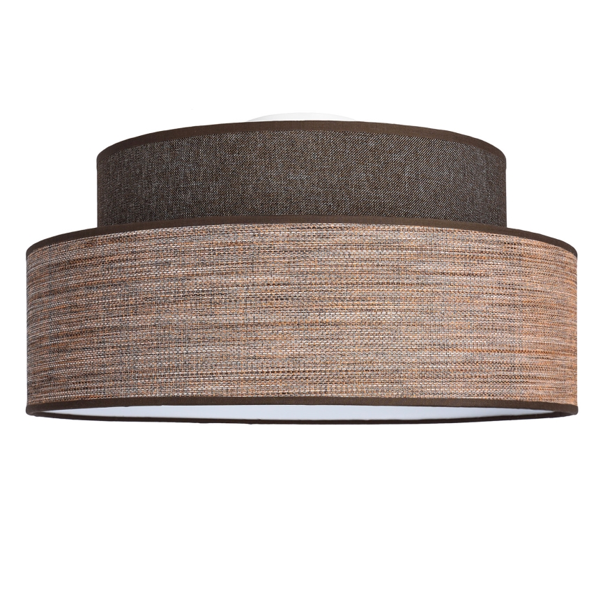 Loftlampe GRACE 1xE27/60W/230V brun/beige