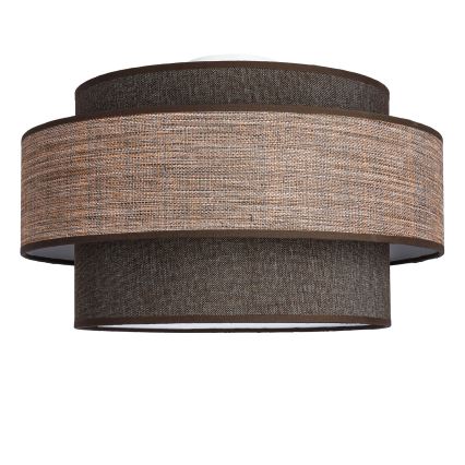 Loftlampe GRACE 1xE27/60W/230V brun/beige