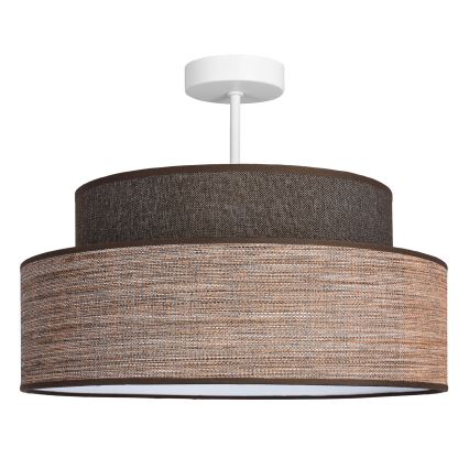 Loftlampe GRACE 1xE27/60W/230V brun/beige