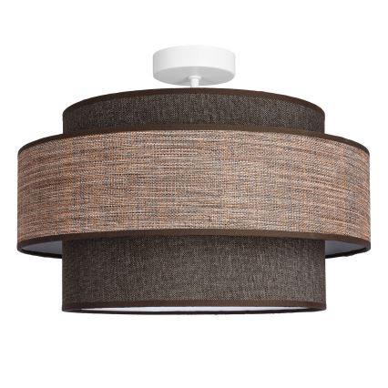 Loftlampe GRACE 1xE27/60W/230V brun/beige