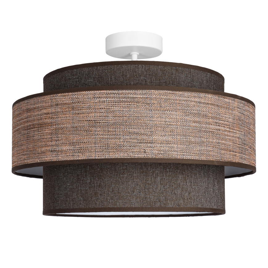 Loftlampe GRACE 1xE27/60W/230V brun/beige