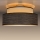 Loftlampe GRACE 1xE27/60W/230V cremefarvet/brun