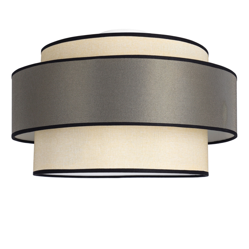 Loftlampe GRACE 1xE27/60W/230V cremefarvet/grå