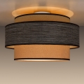 Loftlampe GRACE 1xE27/60W/230V diameter 40 cm beige/brun