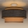 Loftlampe GRACE 1xE27/60W/230V diameter 40 cm cremefarvet/brun
