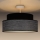 Loftlampe GRACE 1xE27/60W/230V sort/grå