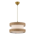 Loftlampe HALO 1xE27/60W/230V creme/beige