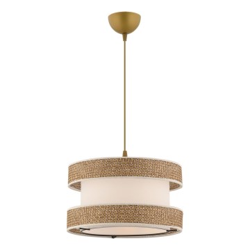 Loftlampe HALO 1xE27/60W/230V creme/beige