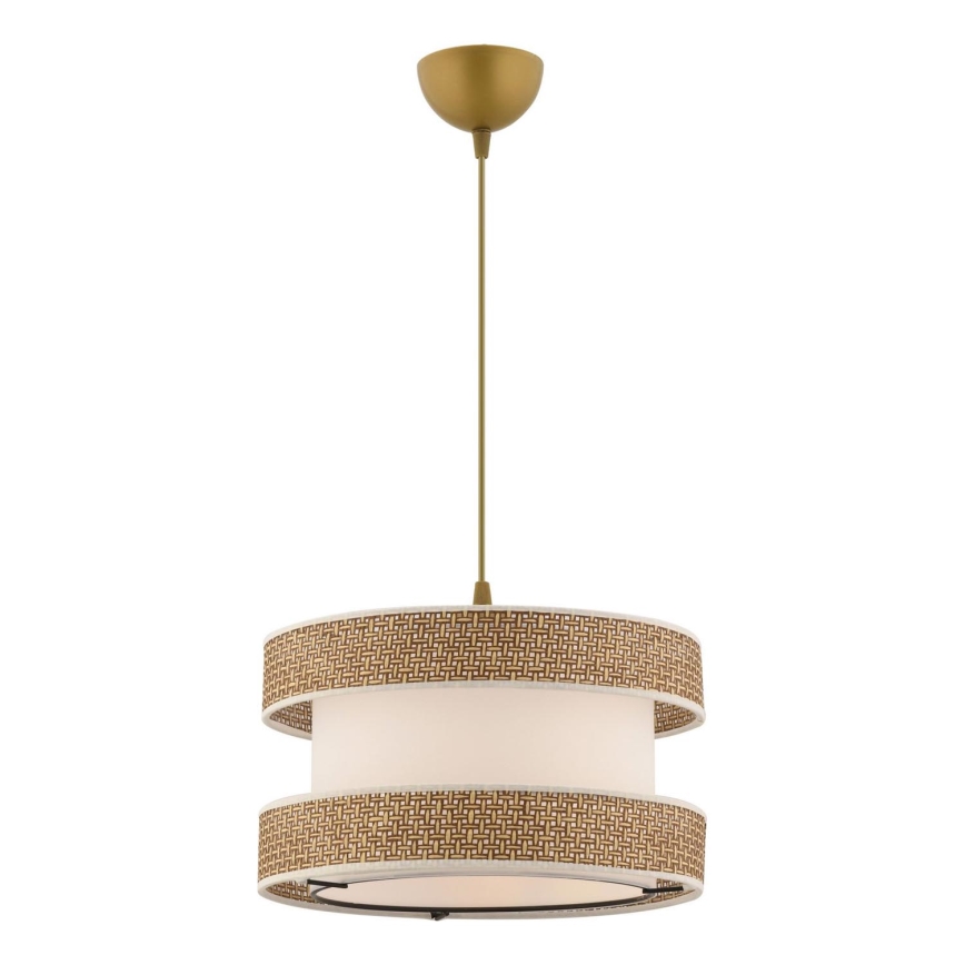 Loftlampe HALO 1xE27/60W/230V creme/beige