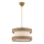 Loftlampe HALO 1xE27/60W/230V creme/beige