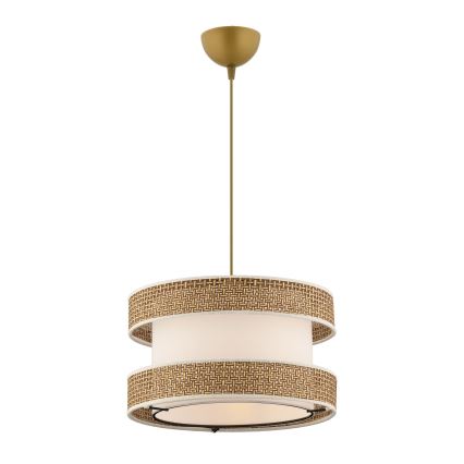 Loftlampe HALO 1xE27/60W/230V creme/beige