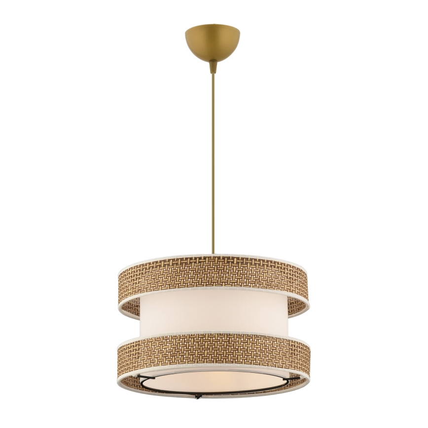 Loftlampe HALO 1xE27/60W/230V creme/beige