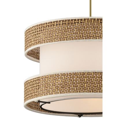 Loftlampe HALO 1xE27/60W/230V creme/beige