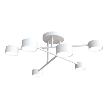 Loftlampe HALO 6xGX53/8W/230V hvid