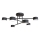 Loftlampe HALO 6xGX53/8W/230V sort