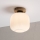 Loftlampe HARMA WOOD 1xE27/15W/230V eg/hvid Ø 20 cm