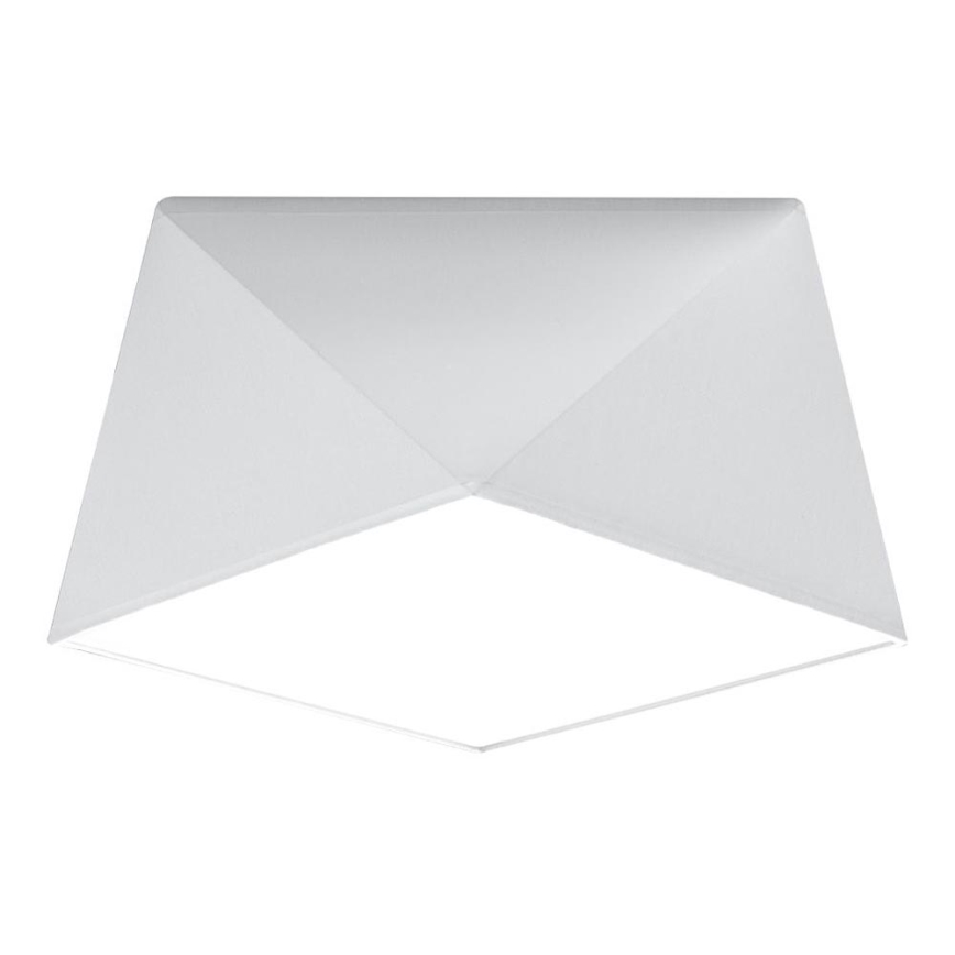 Loftlampe HEXA 1xE27/60W/230V hvid