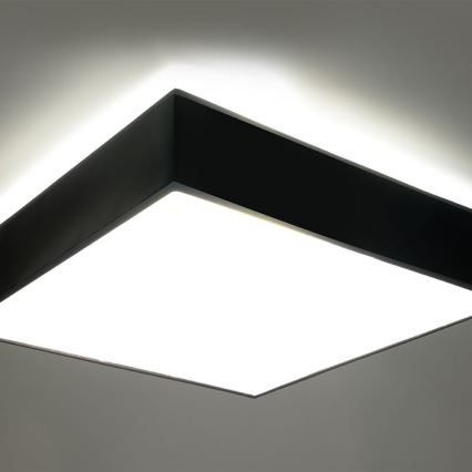 Loftlampe HORUS 4xE27/60W/230V sort