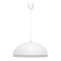 Loftlampe i snor CIRCLE 1xE27/15W/230V hvid