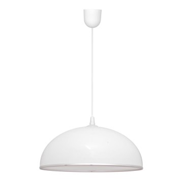 Loftlampe i snor CIRCLE 1xE27/15W/230V hvid