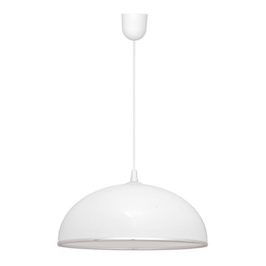 Loftlampe i snor CIRCLE 1xE27/15W/230V hvid
